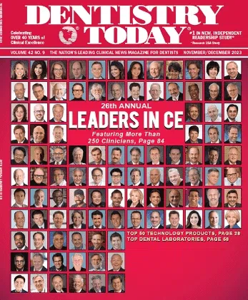 Dentistry Today Magazine December 2023 Cover