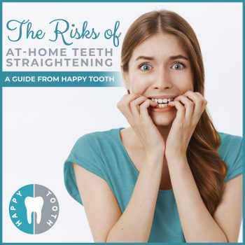 Elmhurst dentists, Dr. Maggie Augustyn and Dr. Amrik Singh, share the risk of at-home teeth straightening